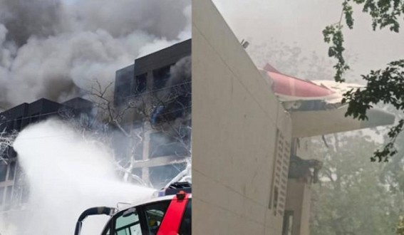 London-bound flight with 242 onboard crashes near Ahmedabad London-bound flight with 242 onboard crashes near Ahmedabad